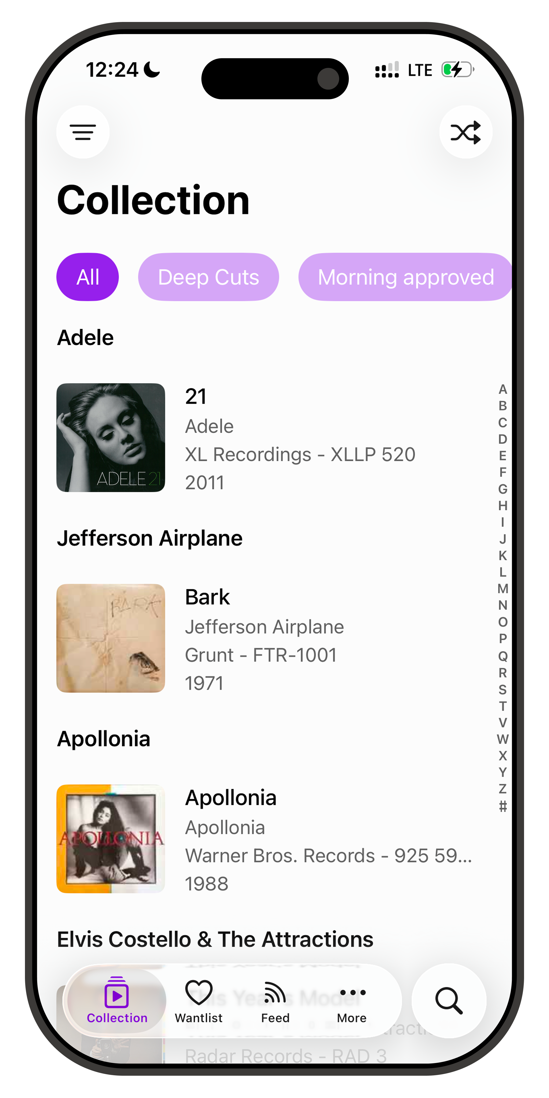 Vinyl app screenshot 1