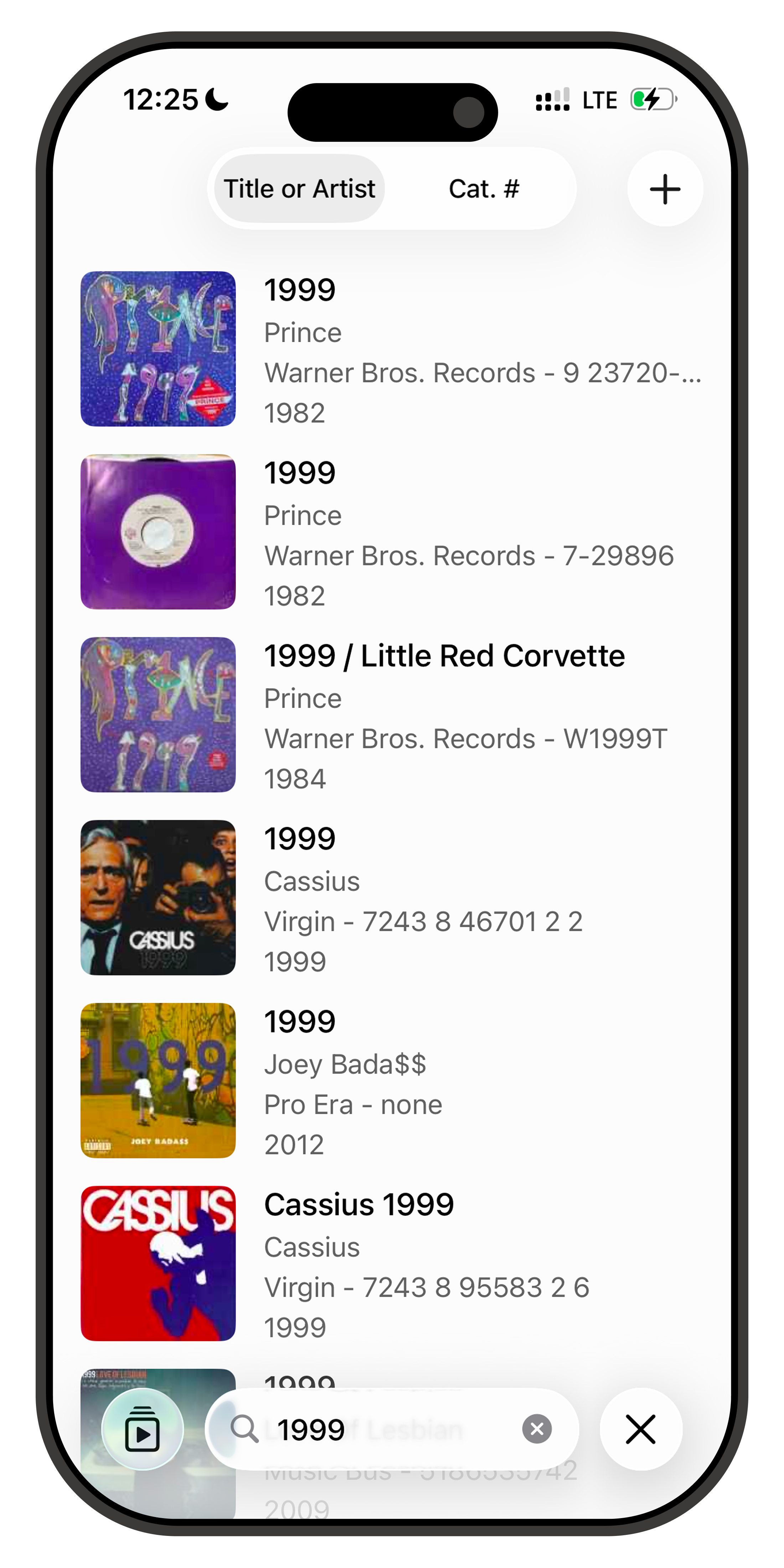 Vinyl app screenshot 2